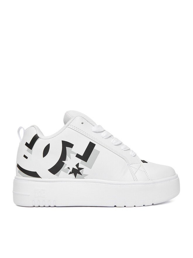DC Shoes Снікерcи DC Shoes CEO-COURT GRAFFIK PLATFORM DC02422101 Білий