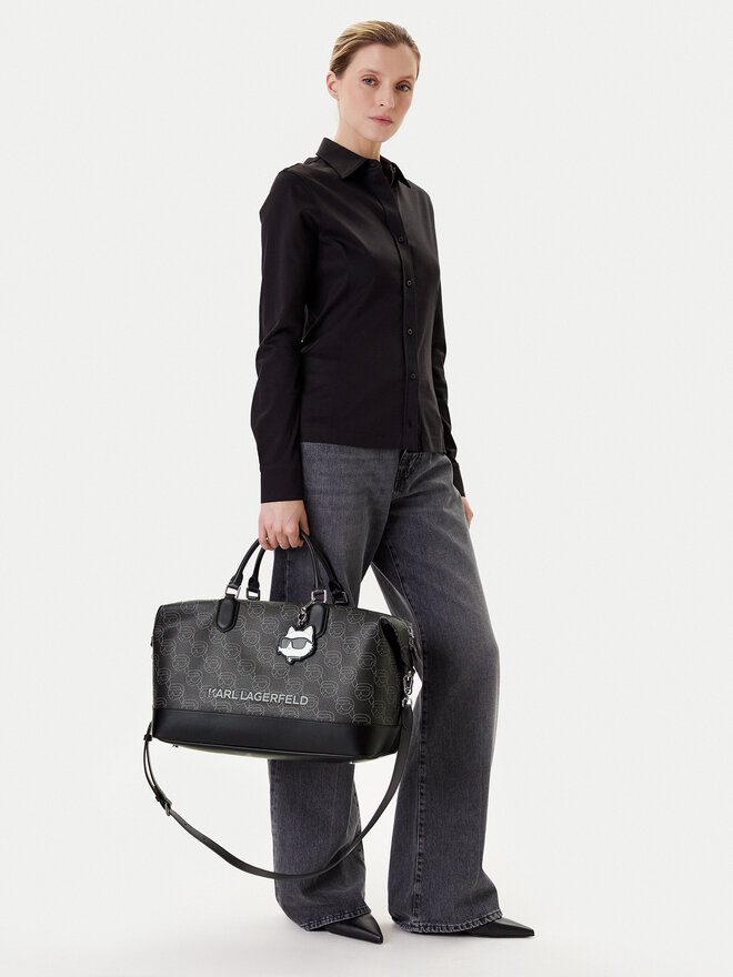 KARL LAGERFELD Pārnēsajamā soma KARL LAGERFELD A2W30189 Melns