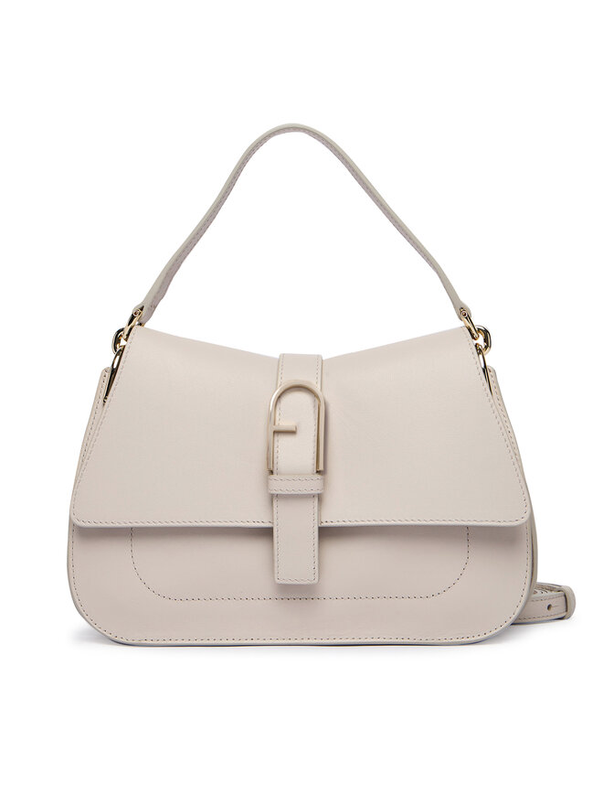 Furla Handtasche Furla Flow M WB00996 BX2045 BG 4556S Creme