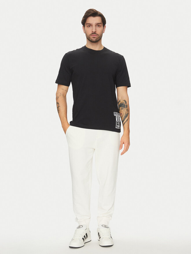 adidas adidas Marškinėliai Adibreak JD4194 Juoda Regular Fit