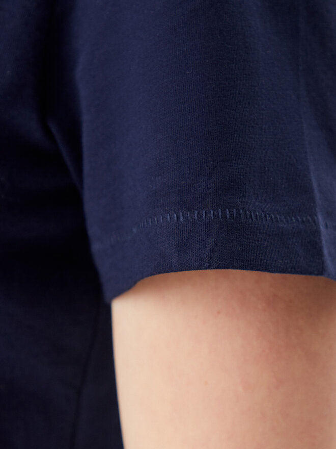 Gap Gap Póló 740140-06 Sötétkék Regular Fit