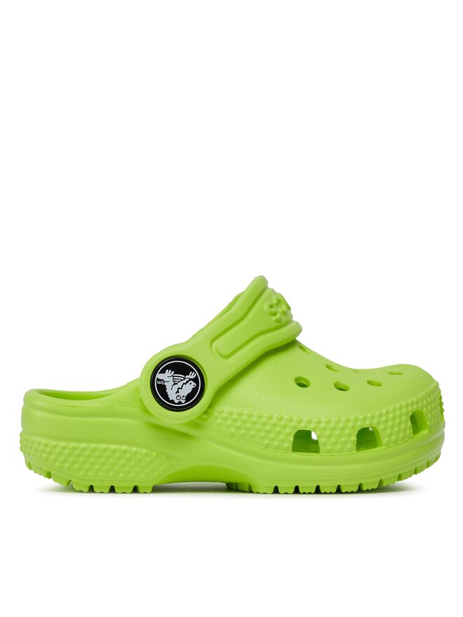 Crocs Pantoletten Crocs Classic Kids Clog T Limeade 206990 Grün