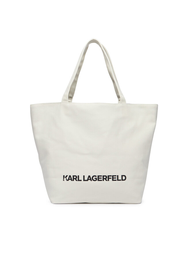 KARL LAGERFELD Handtasche KARL LAGERFELD B4W50030 Creme