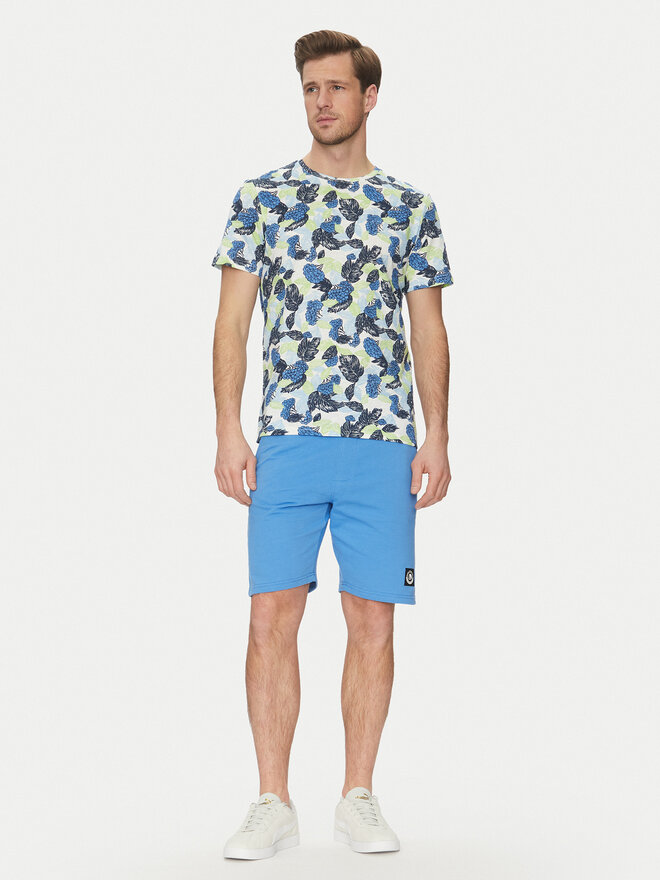 Blend Blend Camiseta 20717778 Azul Regular Fit