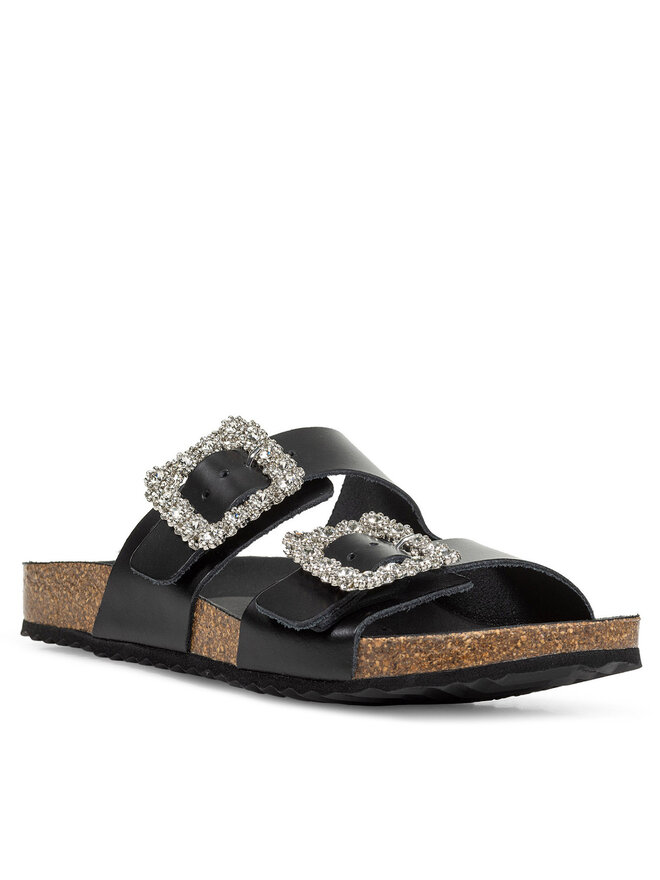 Klapki Geox D Brionia R D45Y3A 000T5 C9999 Czarny | eobuwie.com.pl