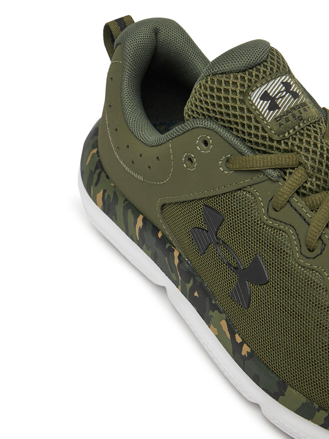 Under Armour Běžecké boty Under Armour UA Charged Assert 10 Camo 3027036 Zelená