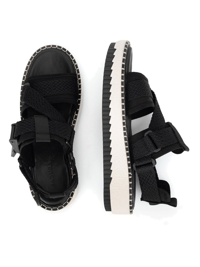 Badura Sandalen Badura BEKI-01W3-006 Schwarz