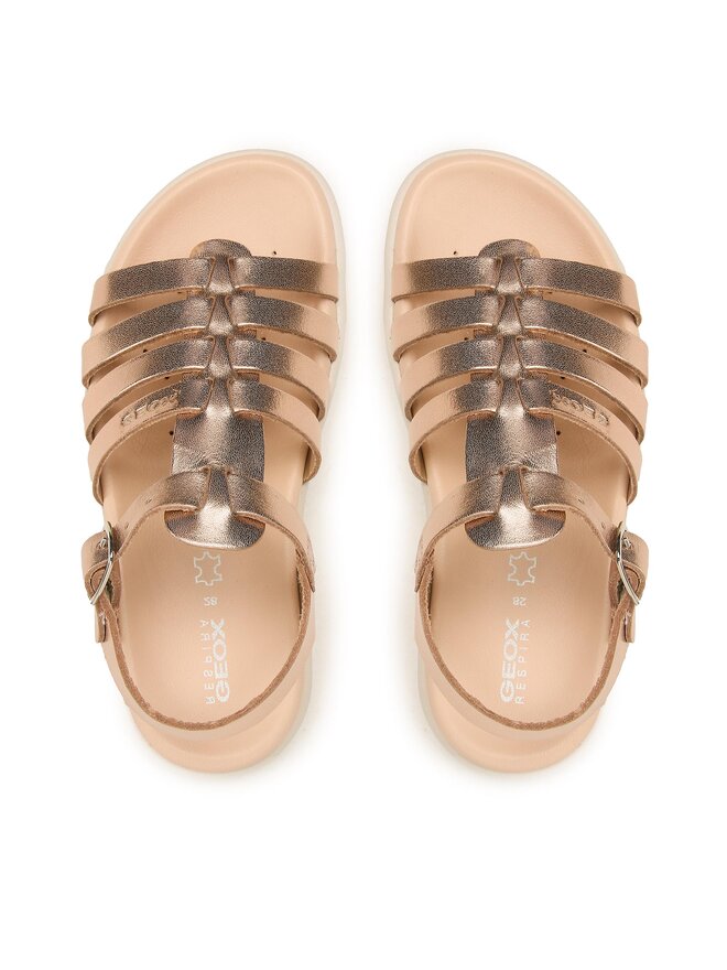 Geox Sandali Geox J Sandal Soleima Gir J35GSB000CFC7018 S Zlata