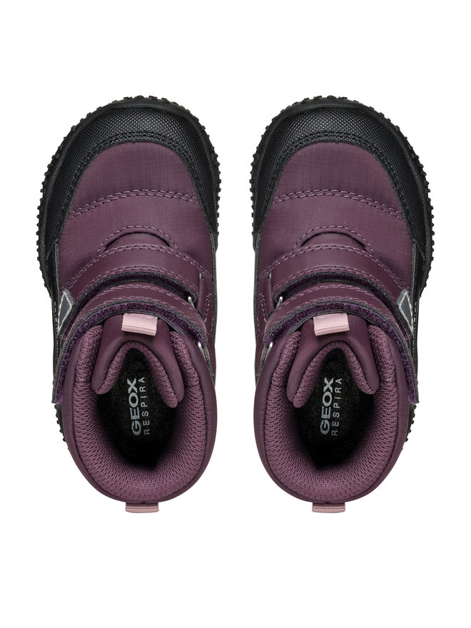 Geox Škornji za sneg Geox B Baltic Girl B Abx B4654B 0FU50 C7J9B M Bordo rdeča