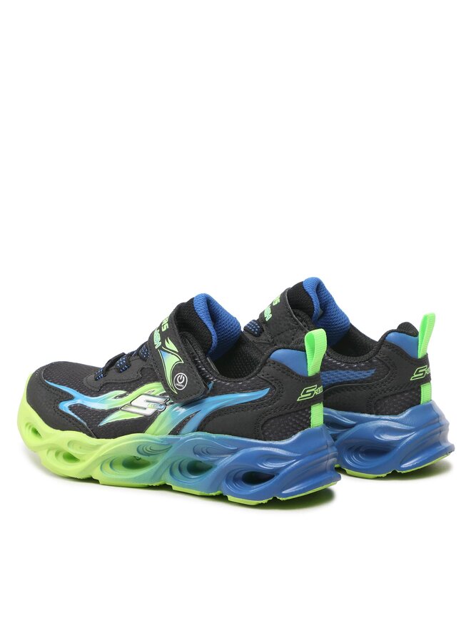 Skechers Sneakersy Skechers Heat-Flux 400103L/BBLM Czarny