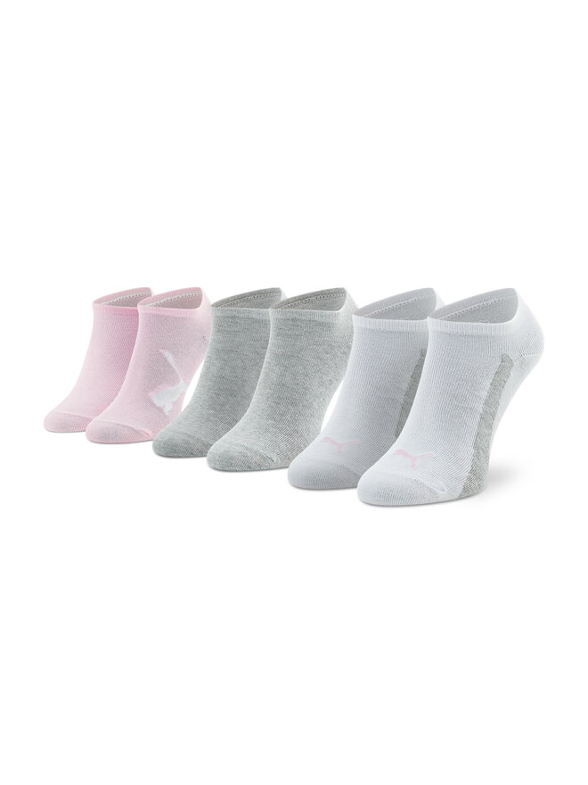 Puma Set di 3 paia di calzini corti unisex Puma 907960 04 Multicolore
