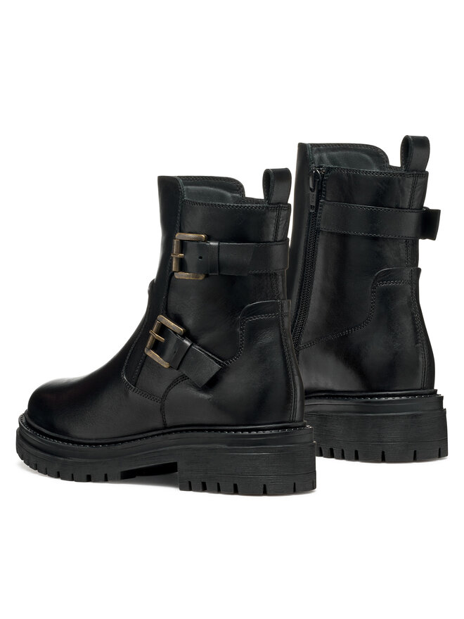 Geox Botine Geox D Iridea D36HRC 00043 C9999 Negru