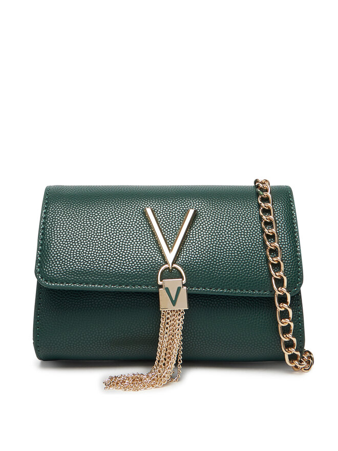 Valentino Ročna torba Valentino Divina VBS1R403G Zelena