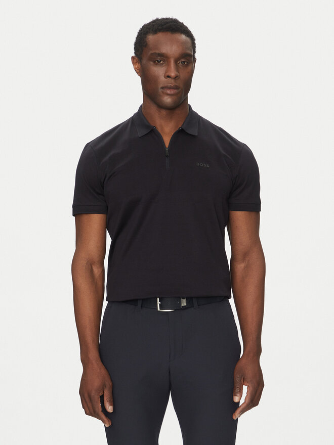 BOSS BOSS Poloshirt Philix Pima 50538177 Dunkelblau Regular Fit