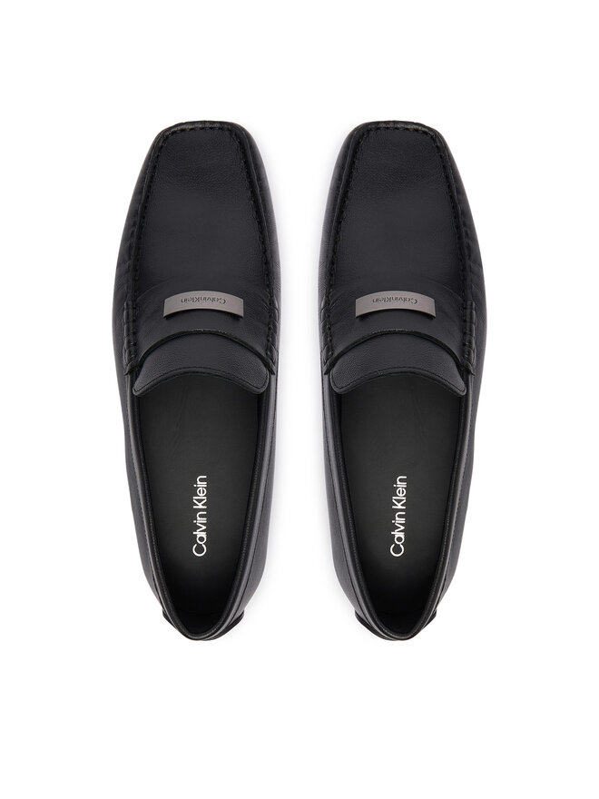 Calvin Klein Mokassins Calvin Klein Driver Hdw Lth HM0HM02264 Schwarz