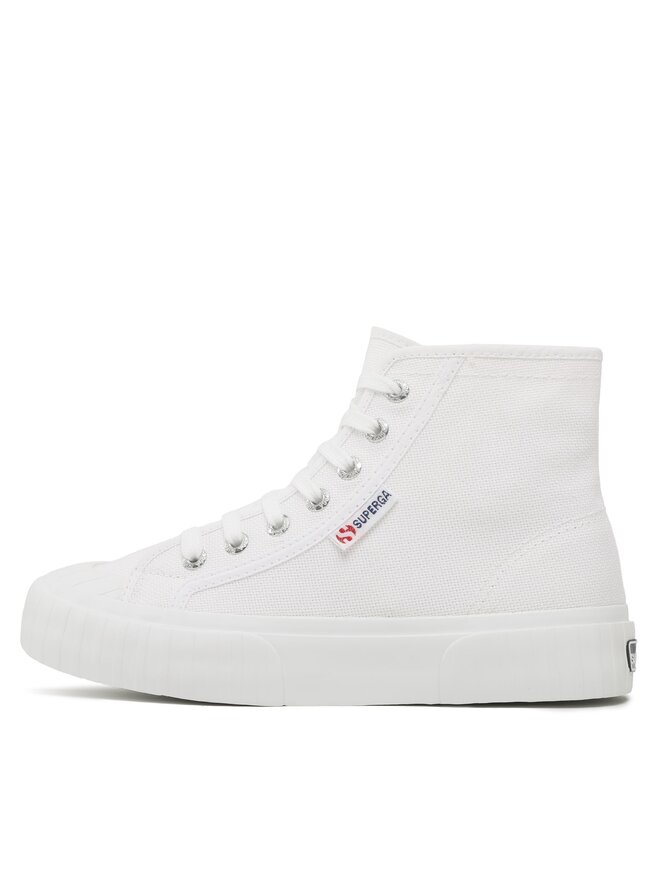 Superga Tornacipő Superga 2696 Stripe S112I9W Fehér