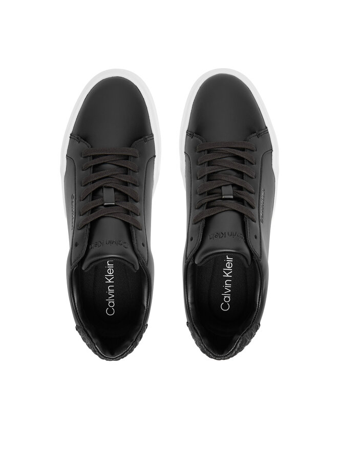 Calvin Klein Sneakers Calvin Klein Chunky Cupsole Laceup Lth Bt Aop YW0YW02036 Schwarz