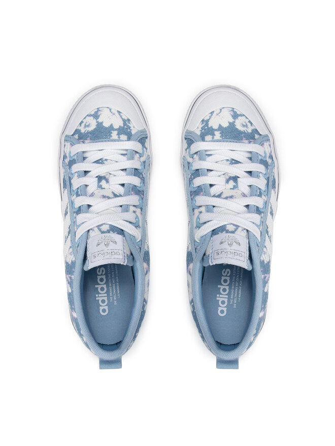 adidas Снікерcи adidas Nizza Platform W H01232 Голубий
