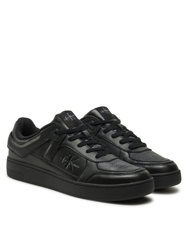 Calvin Klein Jeans Sneakers Calvin Klein Jeans Basket Cup Low Laceup Tumbled YM0YM01150 Negru