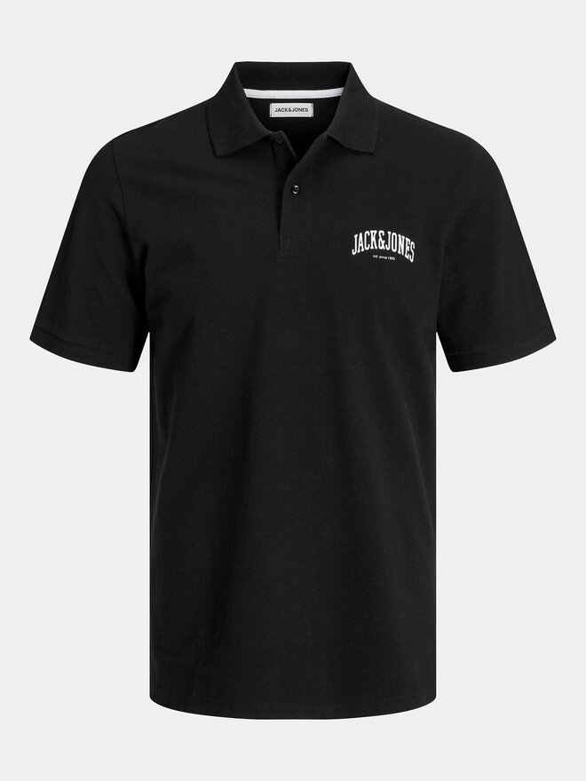 Jack&Jones Jack&Jones Polo Josh 12247387 Μαύρο Standard Fit