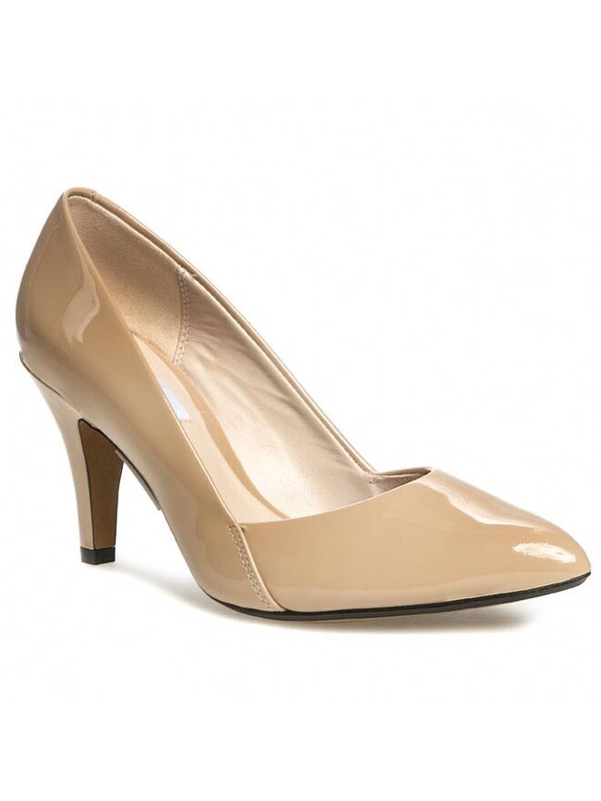 Tacon de aguja Clarks Cedar Grove 203577734 Beis zapatos.es