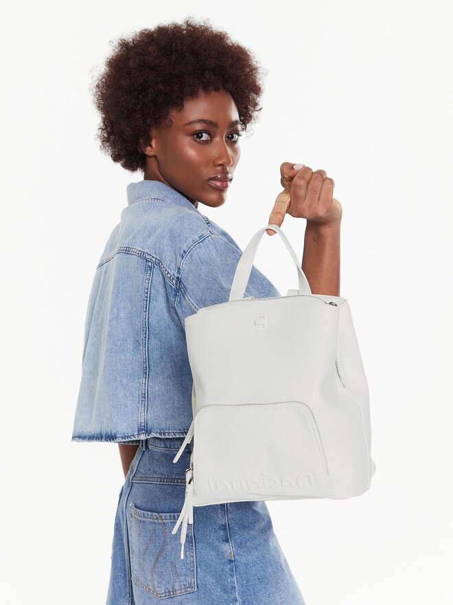 Desigual Rucksack Desigual 23SAKP08 Weiß