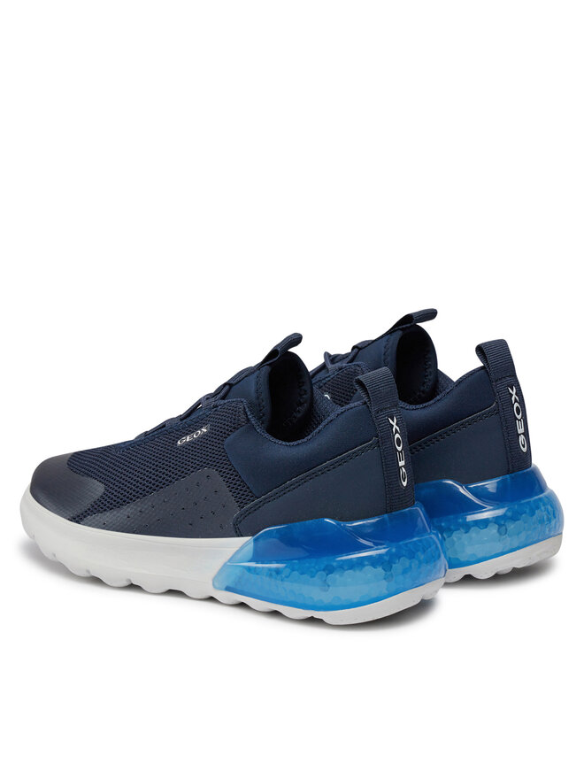 Geox Sneakersy Geox J Activart Illuminus J45LYA 0149J C4002 D Granatowy