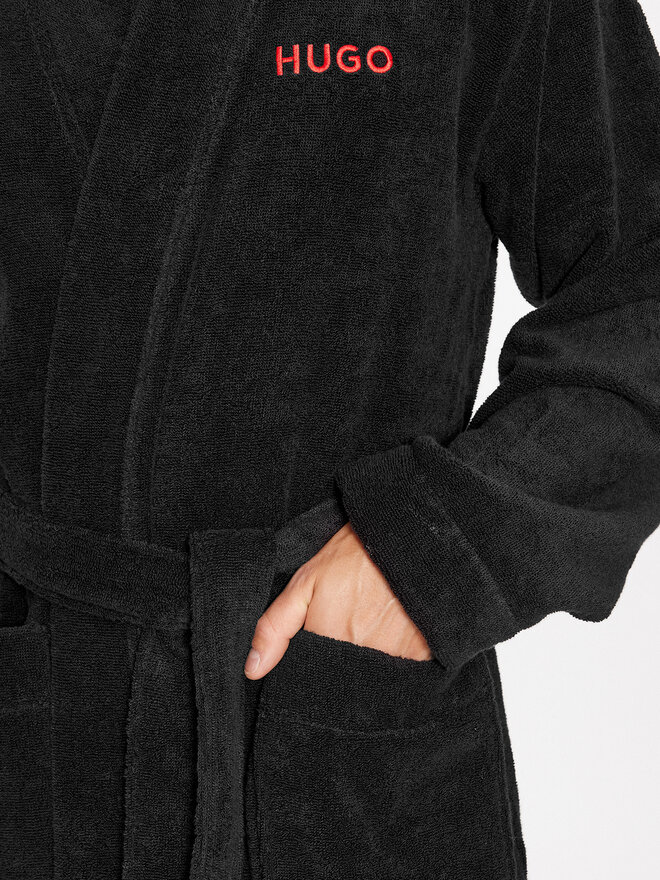 HUGO Hugo Bademantel 50503028 Schwarz