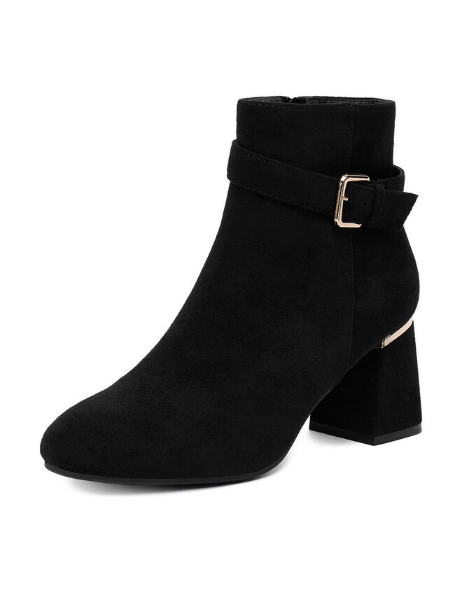 DeeZee Botine DeeZee HX19021-9 Negru