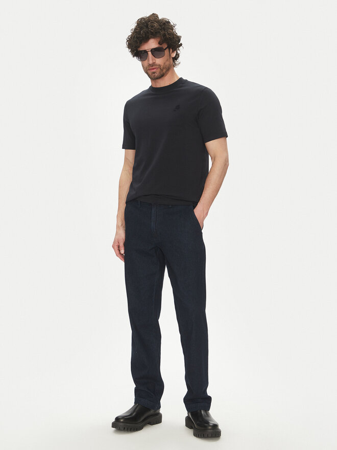 KARL LAGERFELD KARL LAGERFELD Camiseta 755750 552221 Azul marino Regular Fit