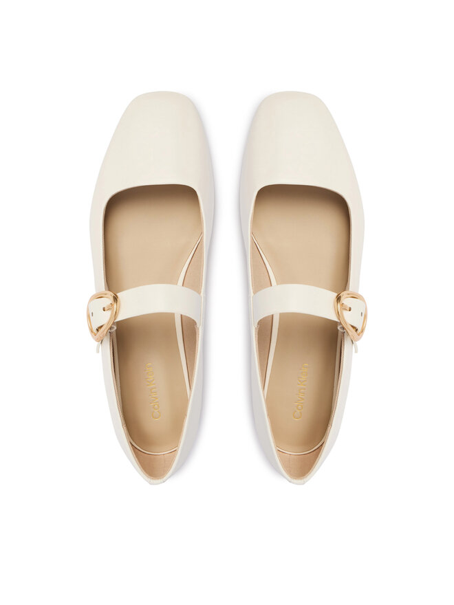 Calvin Klein Ballerinas Calvin Klein HW0HW03037 Weiß