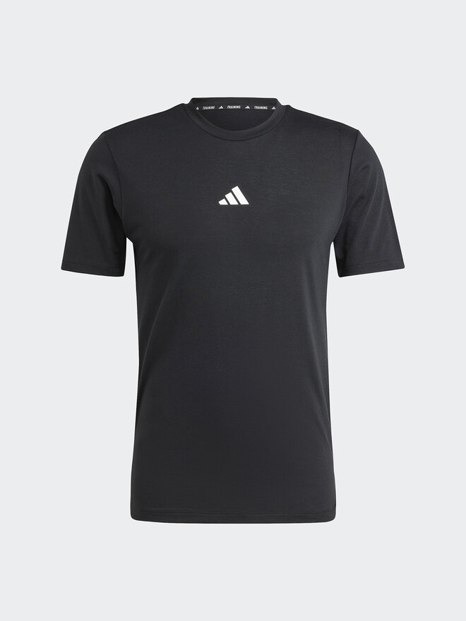adidas adidas Marškinėliai Workout Logo IT2124 Juoda Regular Fit