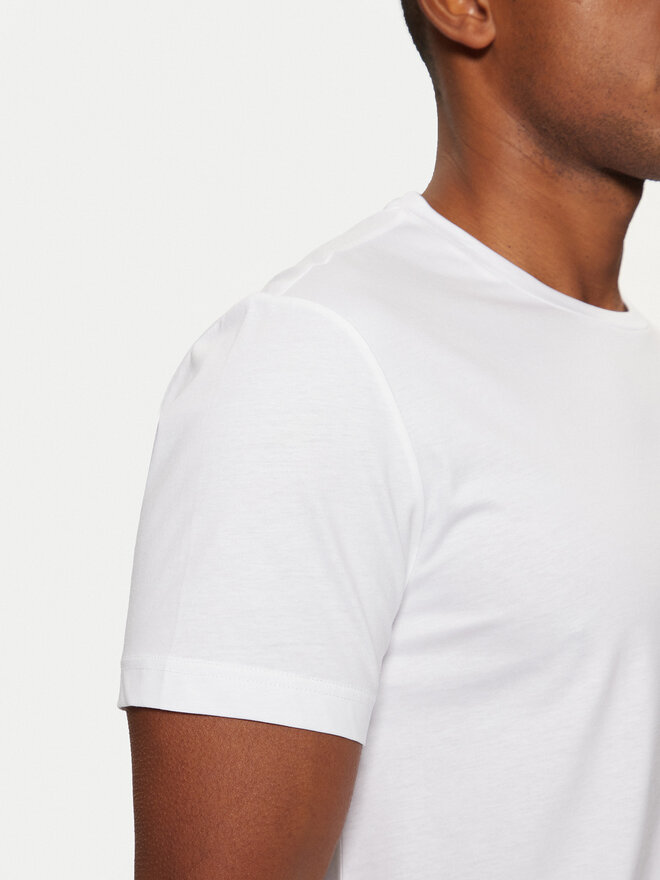 Calvin Klein Calvin Klein T-Shirt Smooth Cotton T-Shirt K10K112229 Weiß Regular Fit