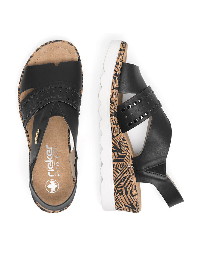 Rieker Sandalias Rieker 67179-00 Negro