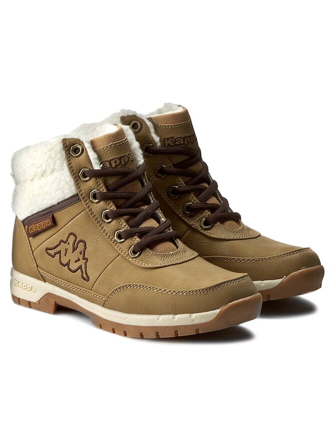 Scarponcini Kappa Bright Mid Fur T 260329T Marrone escarpe
