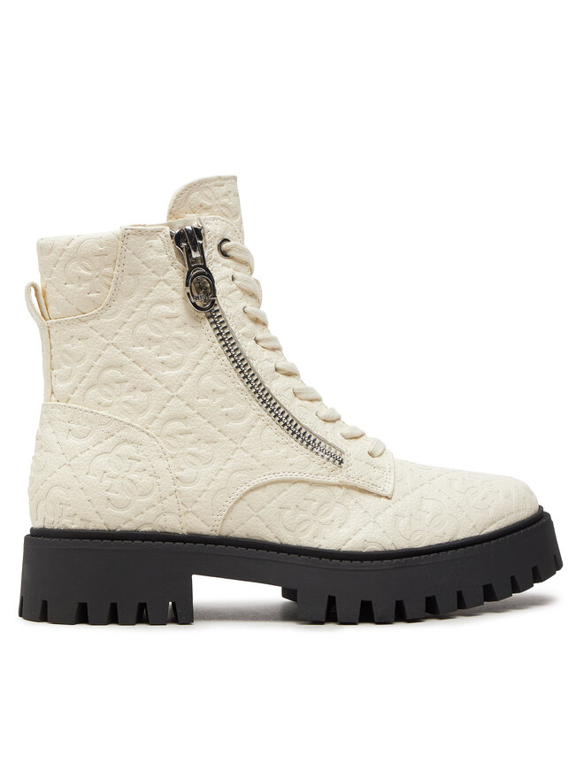 Guess Schnürschuhe Guess Fiona FLTFIO FAL10 Weiß