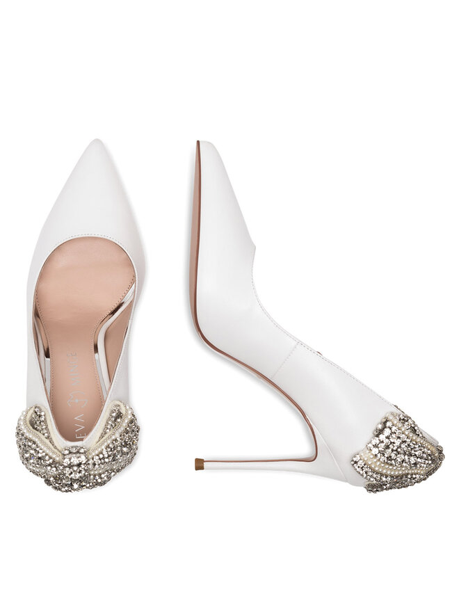 Eva Minge High Heels Eva Minge OLIVIA-SLT3396-138 Weiß