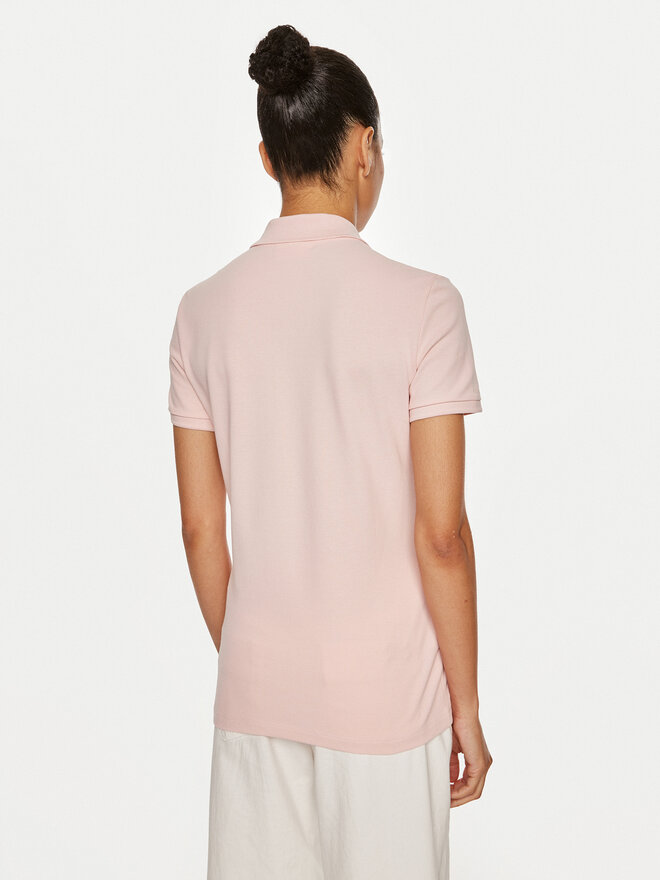 Lacoste Lacoste Поло PF5462 Рожевий Slim Fit