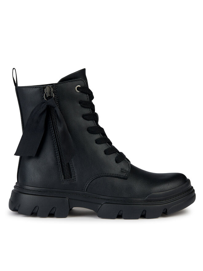 Geox Čizme Geox J Junette Girl J36HVG 000BC C9999 D Crna