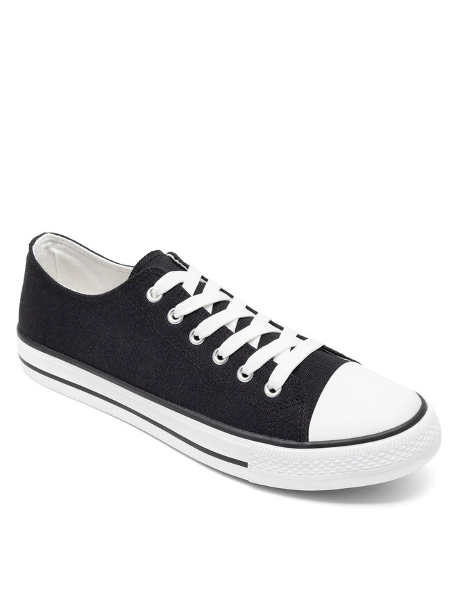 Lanetti Plátenky Lanetti MSS20503-01A Čierna
