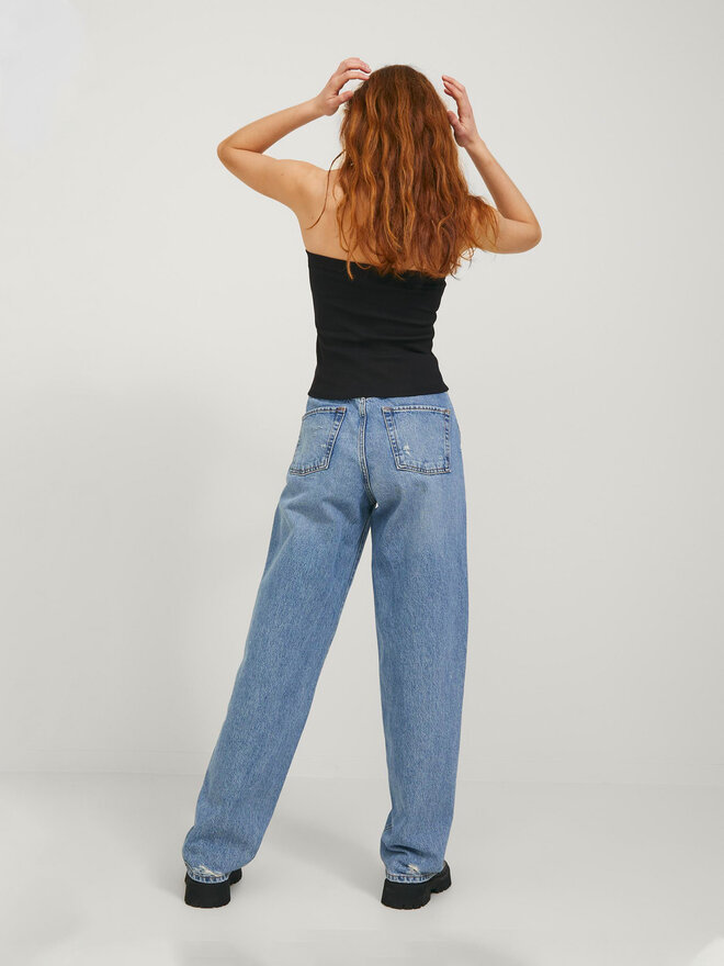 JJXX JJXX Marškinėliai Fiona 12234188 Juoda Slim Fit