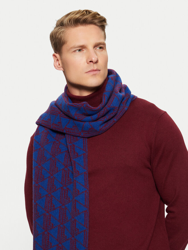 Lacoste Зимен шал Lacoste RE2422 Цветен