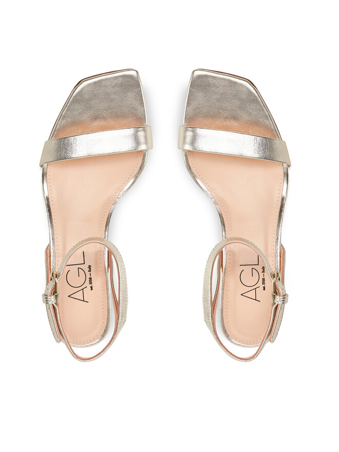AGL Sandalen AGL Angie D660001PCKB135G252 Goldfarben