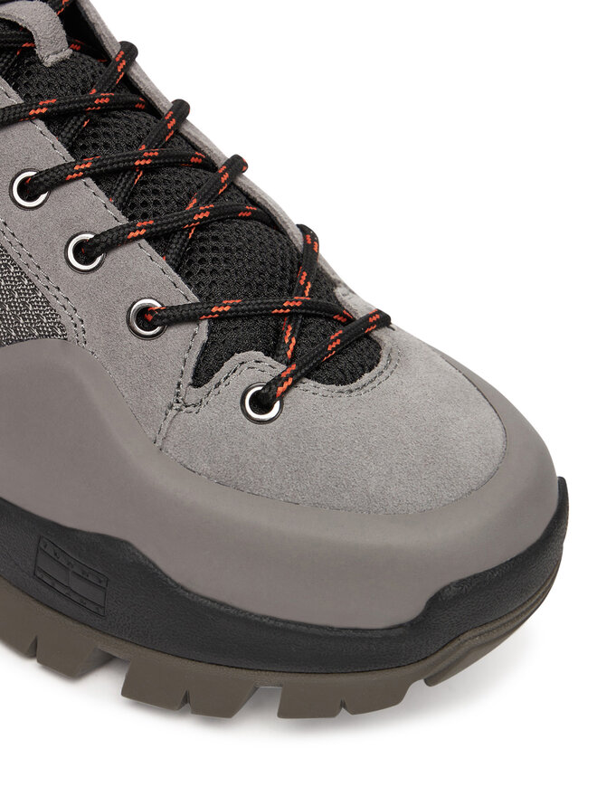 Tommy Jeans Trekkingschuhe Tommy Jeans Tjm Hybrid Boot EM0EM01633 Grau
