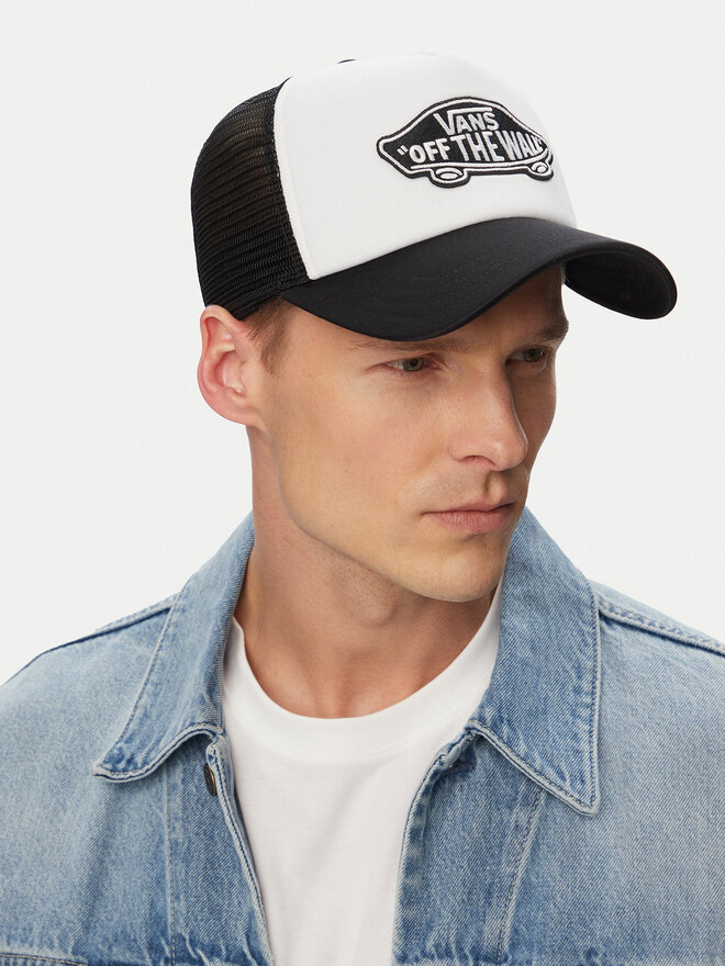 Vans Cap Vans Classic Patch Curved Bill Trucker VN00066XY281 Schwarz