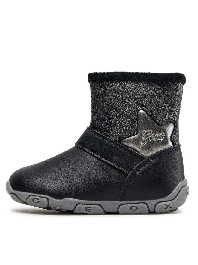 Geox Čižmy Geox B Balu' G. B B162ZB 054BJ C9999 Čierna