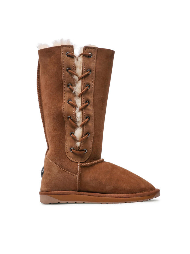 EMU Australia Μπότες Χιονιού EMU Australia Platinum Hi Lace WP11872 Καφέ