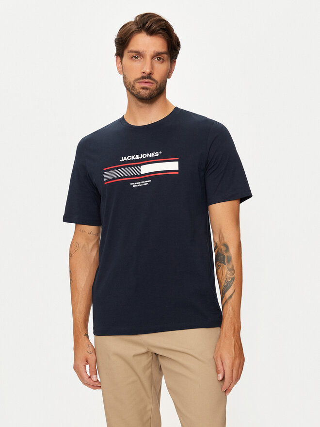 Jack&Jones Jack&Jones Marškinėliai South 12256784 Mėlyna Standard Fit
