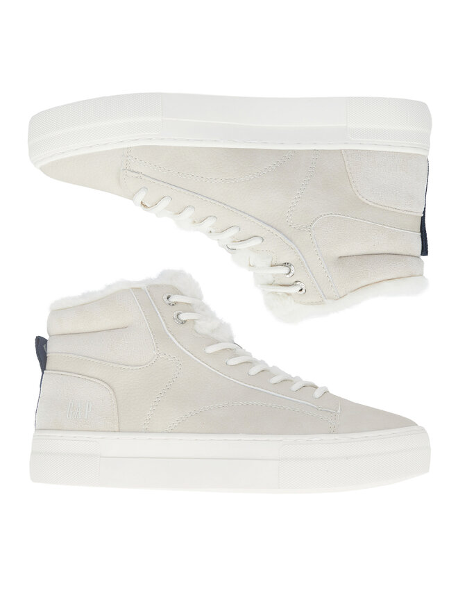 Gap Sneakers Gap PORTLAND CUP MID W GP505011AW-SA00 Écru