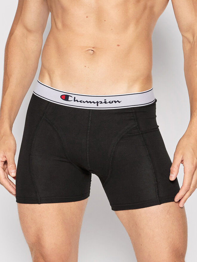 Champion Champion Pack de 2 bóxers Parigamba U20003 Negro